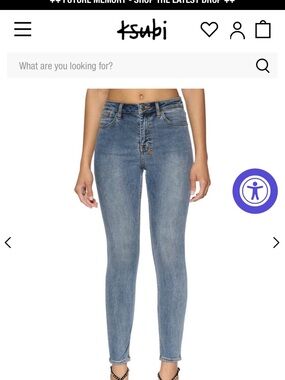 Ksubi Women's spray on Skinny Jeans